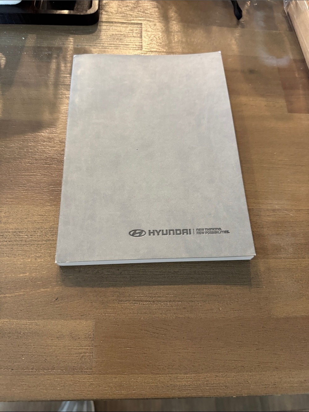 Hyundai - Light Gray Softcover Notebook - Professional Journal